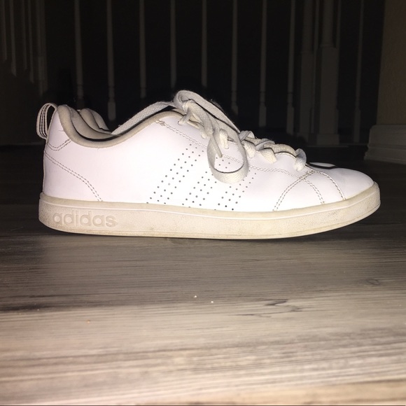 old white adidas